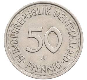 50 пфеннигов 1984 года J Западная Германия (ФРГ) — Фото №2