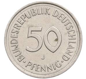 50 пфеннигов 1984 года J Западная Германия (ФРГ) — Фото №2