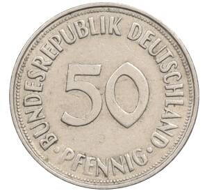 50 пфеннигов 1971 года J Западная Германия (ФРГ) — Фото №2