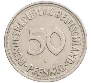 50 пфеннигов 1971 года F Западная Германия (ФРГ) — Фото №2