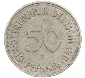 50 пфеннигов 1971 года J Западная Германия (ФРГ) — Фото №2