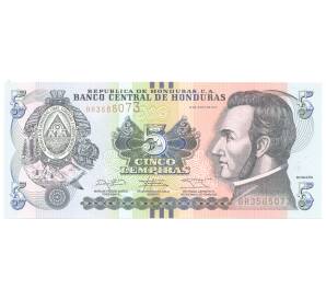 5 лемпир 2014 года Гондурас — Фото №1