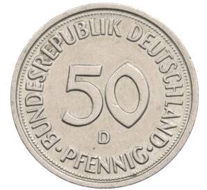 50 пфеннигов 1983 года D Западная Германия (ФРГ) — Фото №2