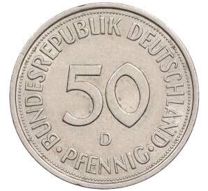 50 пфеннигов 1975 года D Западная Германия (ФРГ) — Фото №2