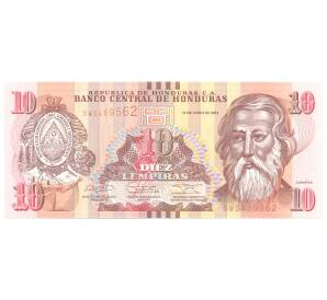 10 лемпир 2014 года Гондурас — Фото №1