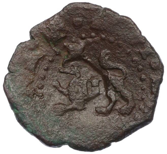 Монета 2 мараведи 1566-1598 года Испания — Филипп II (Артикул: K12-70977) — Фото №1