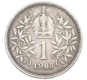 1 крона 1905 года Австрия — Фото №1