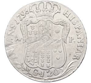 120 грано 1798 года Неаполь — Фото №2