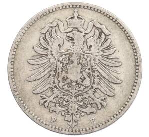 1 марка 1881 года F Германия — Фото №2