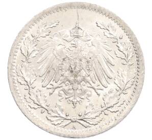 1/2 марки 1916 года A Германия — Фото №2