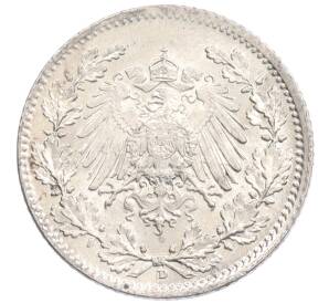 1/2 марки 1918 года D Германия — Фото №2