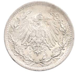 1/2 марки 1916 года A Германия — Фото №2