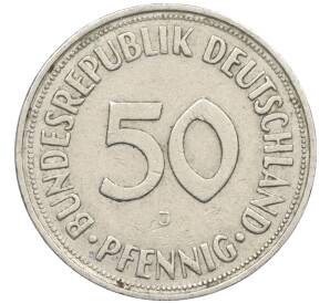 50 пфеннигов 1967 года J Западная Германия (ФРГ) — Фото №2