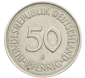 50 пфеннигов 1990 года J Западная Германия (ФРГ) — Фото №2