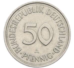 50 пфеннигов 1990 года A Западная Германия (ФРГ) — Фото №2