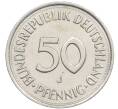 Монета 50 пфеннигов 1990 года J Западная Германия (ФРГ) (Артикул: K10-6996) — Фото №2
