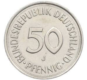 50 пфеннигов 1990 года J Западная Германия (ФРГ) — Фото №2