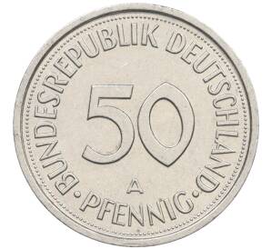 50 пфеннигов 1990 года A Западная Германия (ФРГ) — Фото №2
