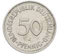 Монета 50 пфеннигов 1990 года J Западная Германия (ФРГ) (Артикул: K10-6999) — Фото №2