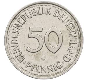 50 пфеннигов 1990 года J Западная Германия (ФРГ) — Фото №2