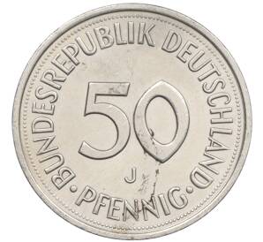 50 пфеннигов 1990 года J Западная Германия (ФРГ) — Фото №2