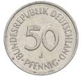 Монета 50 пфеннигов 1990 года J Западная Германия (ФРГ) (Артикул: K10-7009) — Фото №2