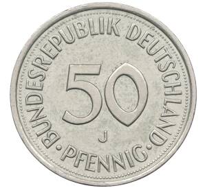 50 пфеннигов 1990 года J Западная Германия (ФРГ) — Фото №2