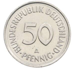 50 пфеннигов 1990 года A Западная Германия (ФРГ) — Фото №2