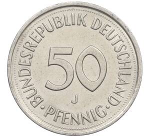 50 пфеннигов 1990 года J Западная Германия (ФРГ) — Фото №2