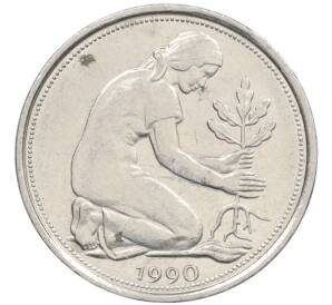 50 пфеннигов 1990 года A Западная Германия (ФРГ) — Фото №1