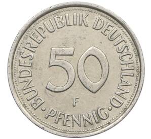 50 пфеннигов 1990 года F Западная Германия (ФРГ) — Фото №2