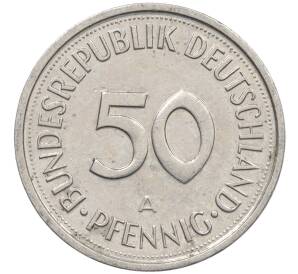 50 пфеннигов 1990 года A Западная Германия (ФРГ) — Фото №2