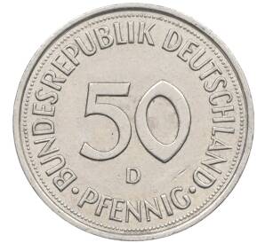 50 пфеннигов 1990 года D Западная Германия (ФРГ) — Фото №2