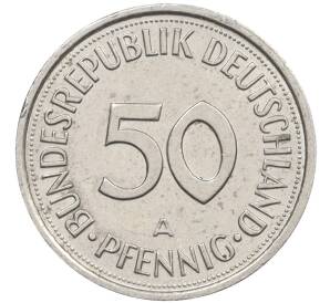 50 пфеннигов 1990 года A Западная Германия (ФРГ) — Фото №2