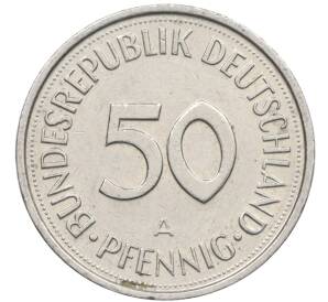 50 пфеннигов 1990 года A Западная Германия (ФРГ) — Фото №2