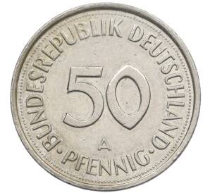 50 пфеннигов 1990 года A Западная Германия (ФРГ) — Фото №2