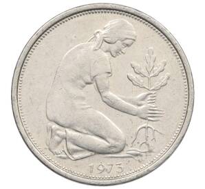 50 пфеннигов 1973 года J Западная Германия (ФРГ) — Фото №1