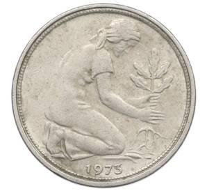 50 пфеннигов 1973 года F Западная Германия (ФРГ) — Фото №1