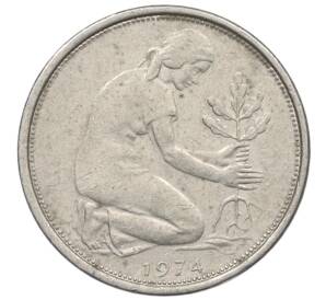 50 пфеннигов 1974 года J Западная Германия (ФРГ) — Фото №1