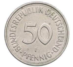 50 пфеннигов 1974 года F Западная Германия (ФРГ) — Фото №2