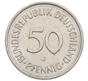 50 пфеннигов 1985 года J Западная Германия (ФРГ) — Фото №2