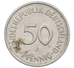 50 пфеннигов 1985 года J Западная Германия (ФРГ) — Фото №2