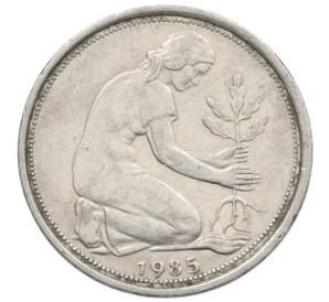 50 пфеннигов 1985 года J Западная Германия (ФРГ) — Фото №1