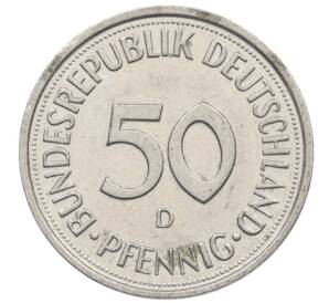 50 пфеннигов 1985 года D Западная Германия (ФРГ) — Фото №2
