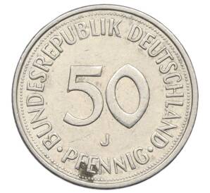 50 пфеннигов 1982 года J Западная Германия (ФРГ) — Фото №2