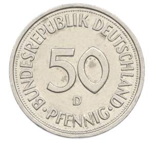 50 пфеннигов 1982 года D Западная Германия (ФРГ) — Фото №2