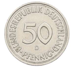 50 пфеннигов 1982 года D Западная Германия (ФРГ) — Фото №2