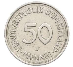 50 пфеннигов 1982 года J Западная Германия (ФРГ) — Фото №2