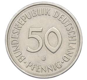 50 пфеннигов 1982 года J Западная Германия (ФРГ) — Фото №2