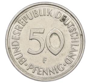 50 пфеннигов 1982 года F Западная Германия (ФРГ) — Фото №2